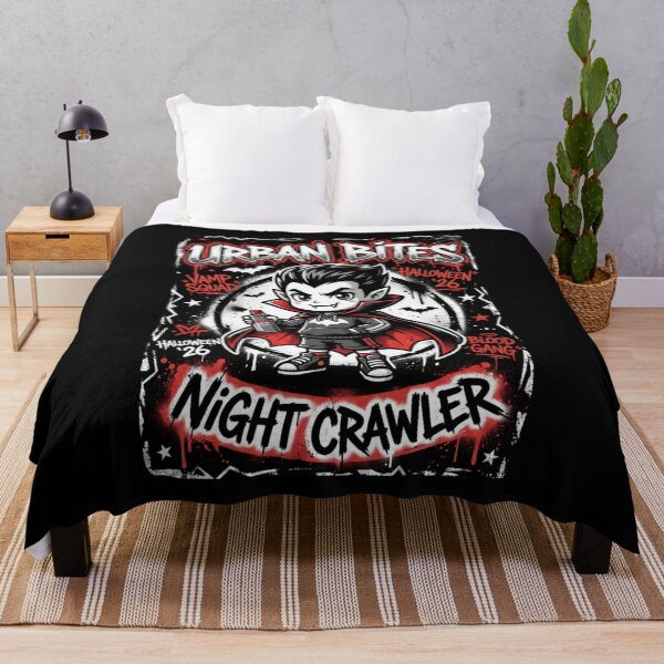Item preview, Urban Bites Vampire Night Crawler 2026 Graffiti Design Tee designed and sold by DarylWelsh2024.
