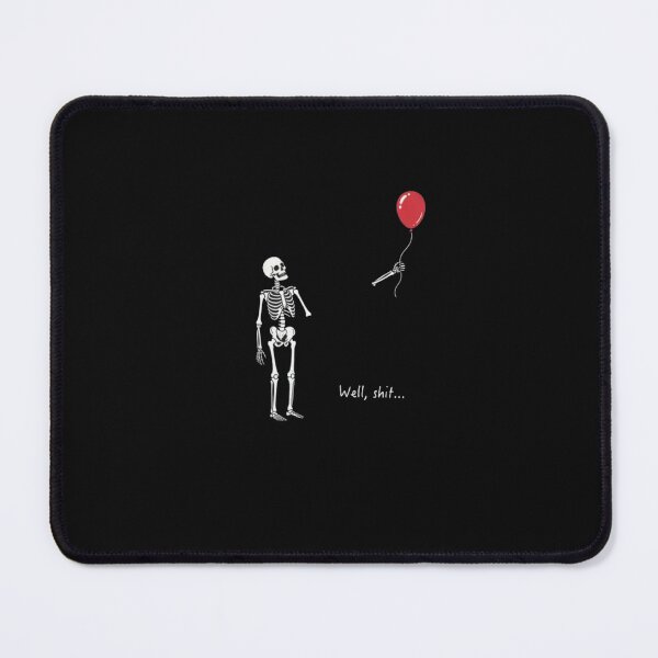 Item preview, Well Shit Funny Skeleton Lost Balloon – Dark Humor Halloween designed and sold by roartusa.