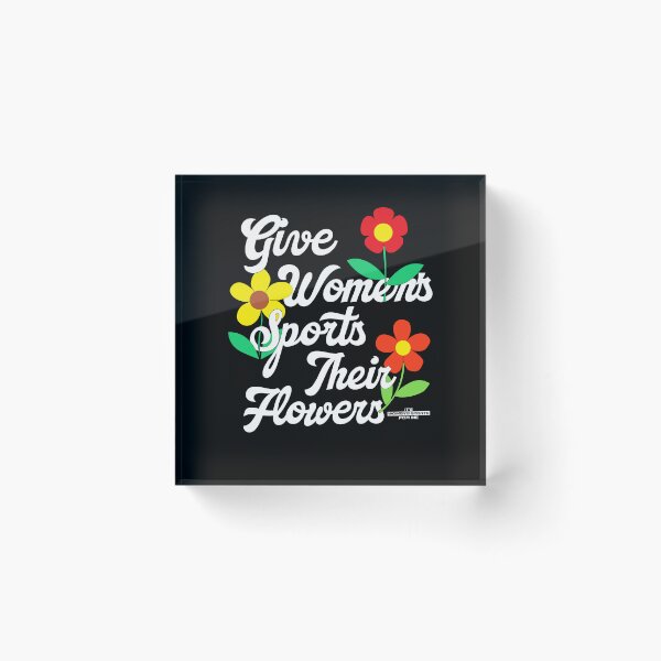 Item preview, Give Women's Sports Their Flowers Design designed and sold by cerima.