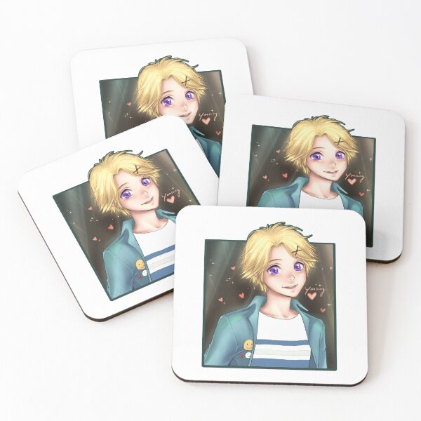 Item preview, Golden Hair Anime Portrait  designed and sold by Rojsiai.