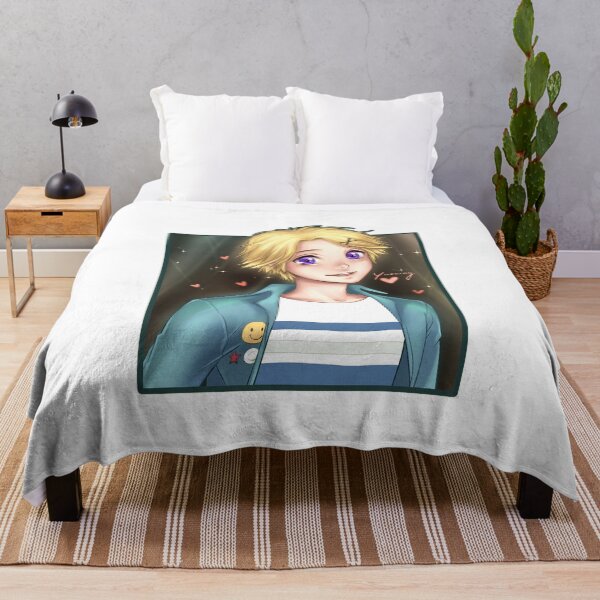 Item preview, Golden Hair Anime Portrait designed and sold by Rojsiai.