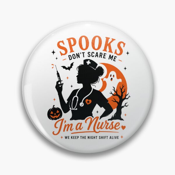 Item preview, Spooks Don't Scare Me I'm A Nurse Halloween Australia Funny Night Shift Nurse Life designed and sold by Yellowriversss.