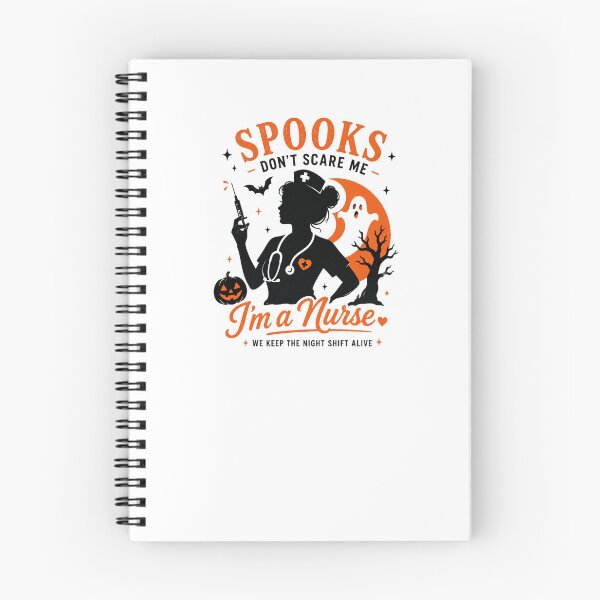 Item preview, Spooks Don't Scare Me I'm A Nurse Halloween Australia Funny Night Shift Nurse Life designed and sold by Yellowriversss.