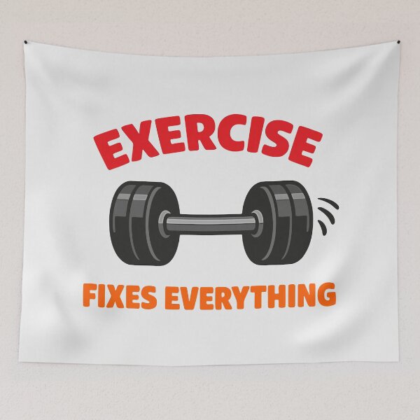 Item preview, Exercise Fixes Everything designed and sold by fadilow.