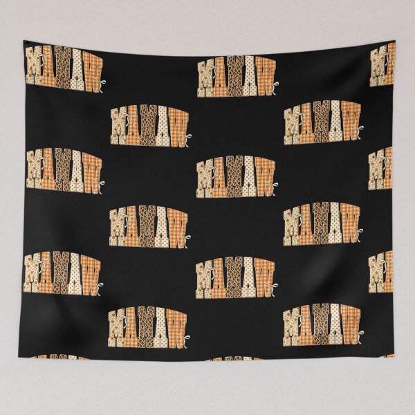 Item preview, Mamaw Floral Leopard Gingham Pattern Design designed and sold by DarylPope.