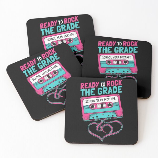 Item preview, Ready To Rock The Grade Retro Mixtape Back To School designed and sold by TeNovaStudio ⭐⭐⭐⭐⭐.