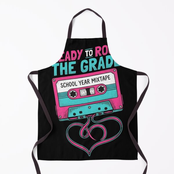 Item preview, Ready To Rock The Grade Retro Mixtape Back To School designed and sold by TeNovaStudio ⭐⭐⭐⭐⭐.