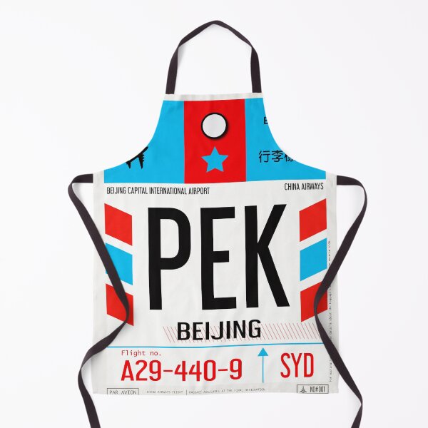 Item preview, Beijing Airport Baggage Poster designed and sold by Fine-Art-Hub.