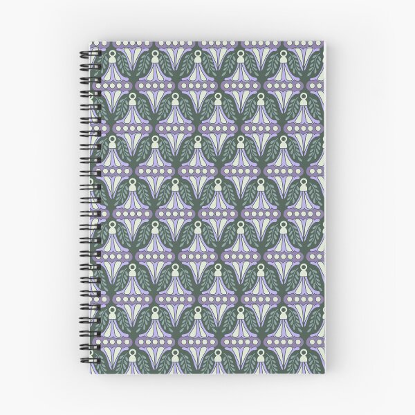 Item preview, Festive Lavender Sage Ornament Damask Forest Pattern designed and sold by DColourMuse.