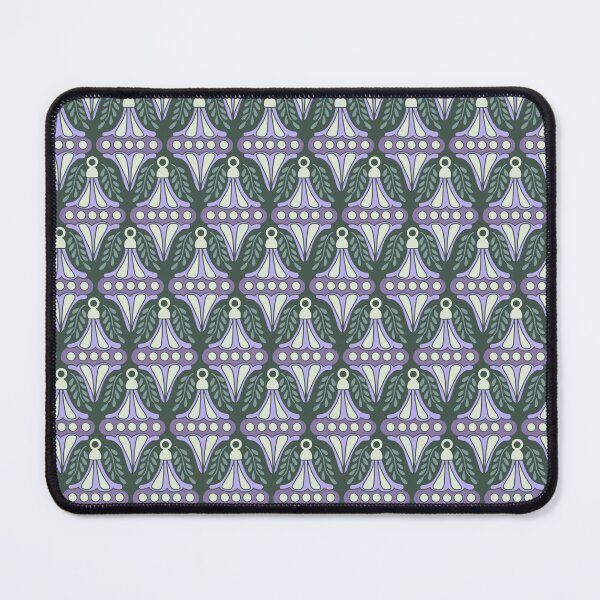 Item preview, Festive Lavender Sage Ornament Damask Forest Pattern designed and sold by DColourMuse.