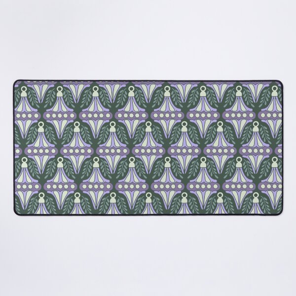 Item preview, Festive Lavender Sage Ornament Damask Forest Pattern designed and sold by DColourMuse.