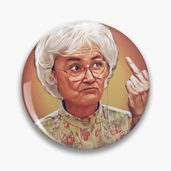 Item preview,  Vintage Floral Grandmother Portrait designed and sold by Rojsiai.