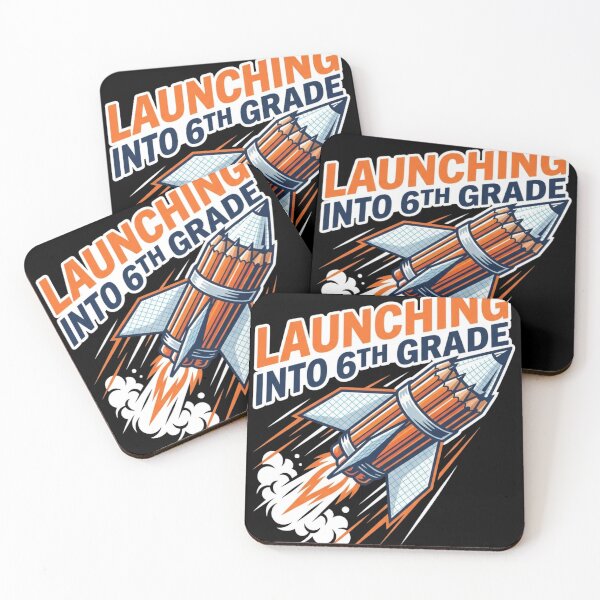 Item preview, Launching Into 6th Grade Pencil Rocket Back To School designed and sold by TeNovaStudio ⭐⭐⭐⭐⭐.