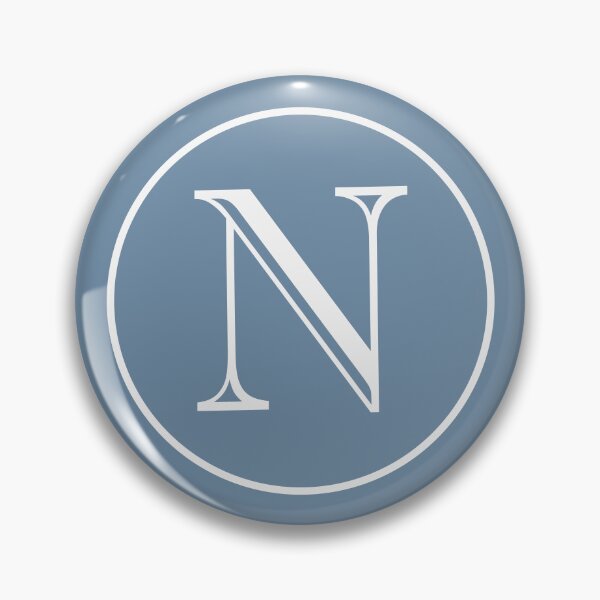 Item preview, Initial Letter N Classic Circle designed and sold by Jeallan Designs.