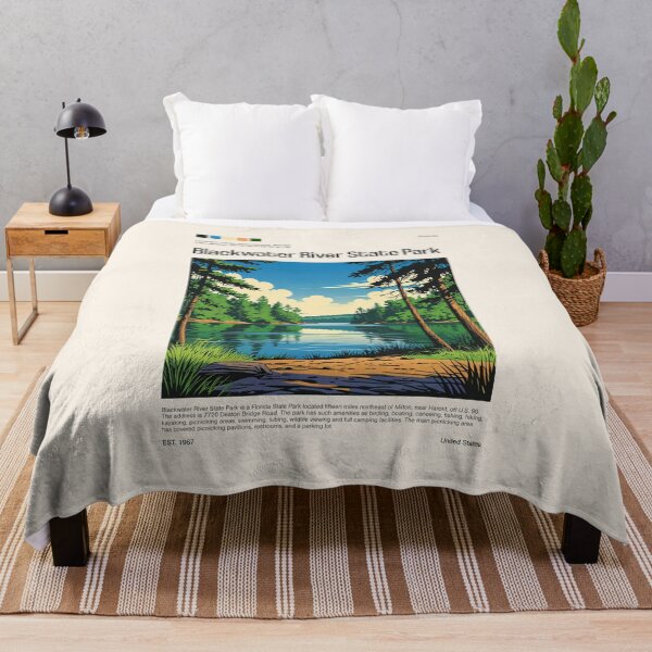 Item preview, Blackwater River State Park Poster (Florida), USA designed and sold by PinkandP.