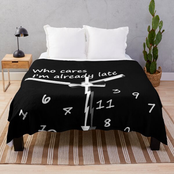 Item preview, Who Cares I'm Already Late designed and sold by RetroPlus.