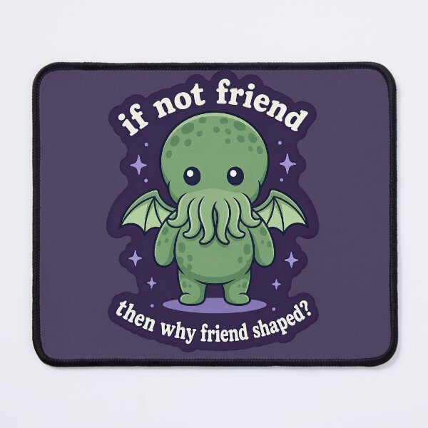 Item preview, Friend shaped Cthulhu designed and sold by MagicMangoes.