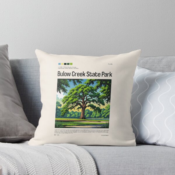 Item preview, Bulow Creek State Park Poster (Florida), USA designed and sold by PinkandP.