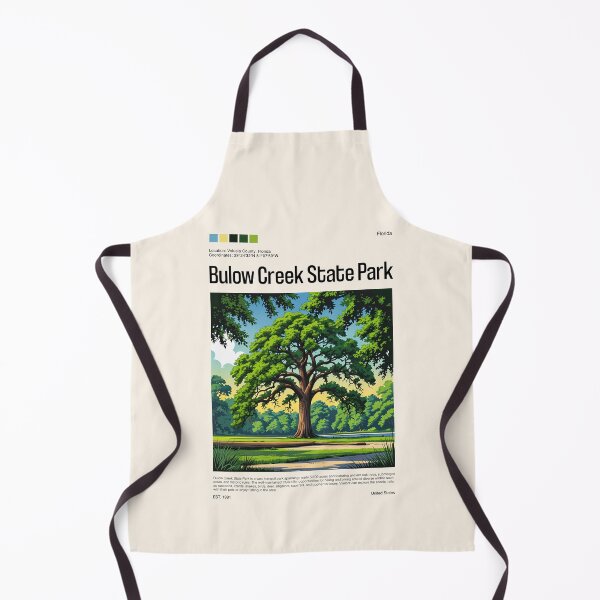 Item preview, Bulow Creek State Park Poster (Florida), USA designed and sold by PinkandP.