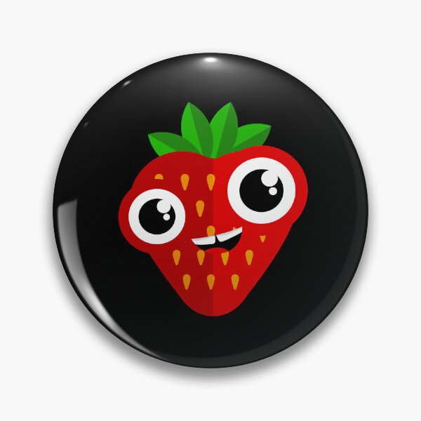 Item preview, Cute Kawaii Strawberry Character designed and sold by chaaval.