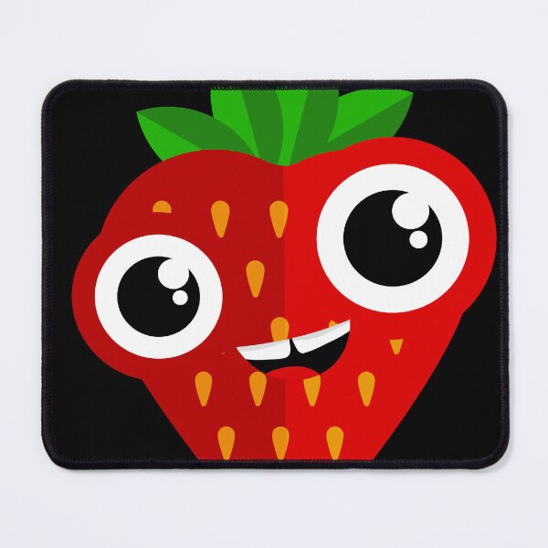Item preview, Cute Kawaii Strawberry Character designed and sold by chaaval.