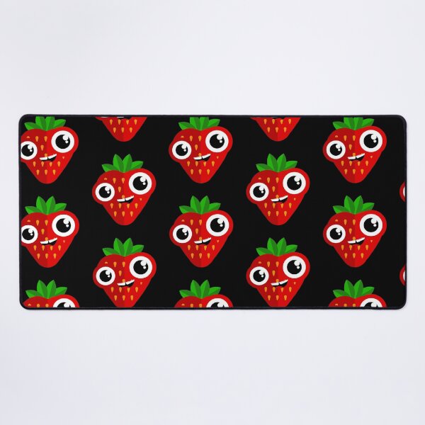 Item preview, Cute Kawaii Strawberry Character designed and sold by chaaval.