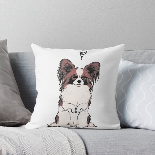 Item preview, Grumpy Papillon Selena designed and sold by Bock Auf Art.