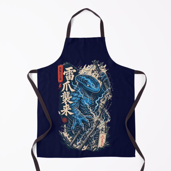 Item preview, Thunder Claw Kaiju Japanese Monster Electric Beast Retro Anime Art designed and sold by SVox.
