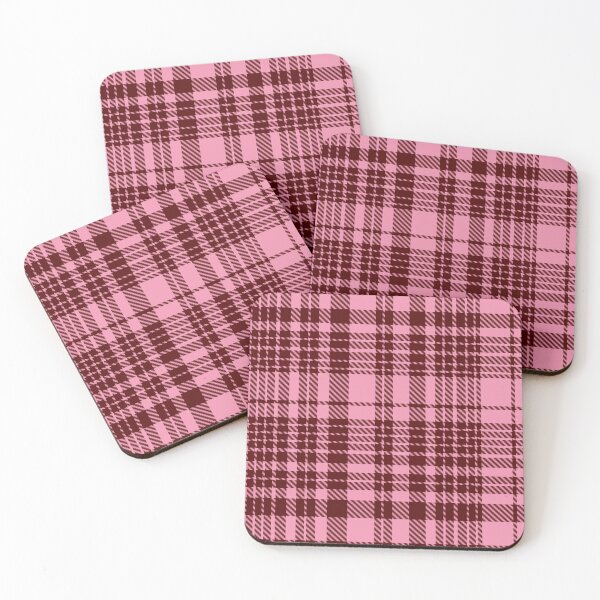 Item preview, Burgundy and Pink Plaid Tartan  designed and sold by PatternTitan.