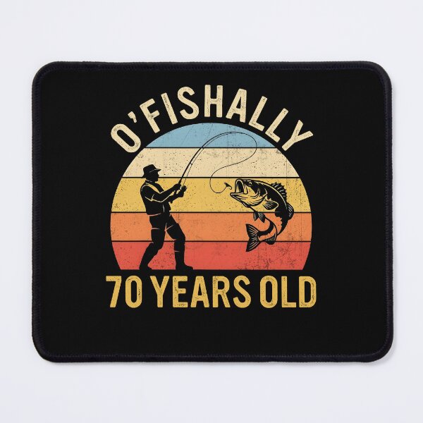 Item preview, O'Fishally 70th Birthday Fishing Design designed and sold by cerima.