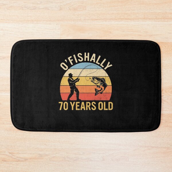 Item preview, O'Fishally 70th Birthday Fishing Design designed and sold by cerima.
