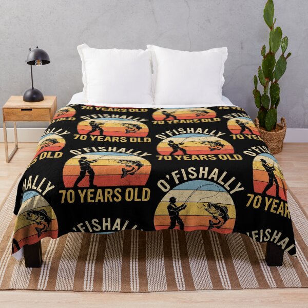 Item preview, O'Fishally 70th Birthday Fishing Design designed and sold by cerima.