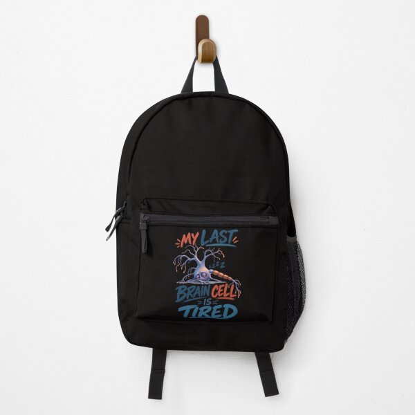 Item preview, My Last Brain Cell Is Tired – Funny Exhausted Neuron Design designed and sold by Tadeusz1.