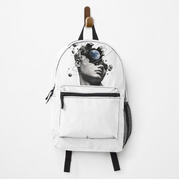 Item preview, Cosmic Mind — Surreal Space Statue Galaxy Art designed and sold by mari0n980.