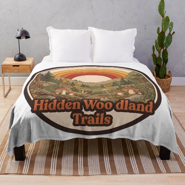 Item preview, Hidden Woodland Trails Hiking Illustration designed and sold by SHOP-Corner.