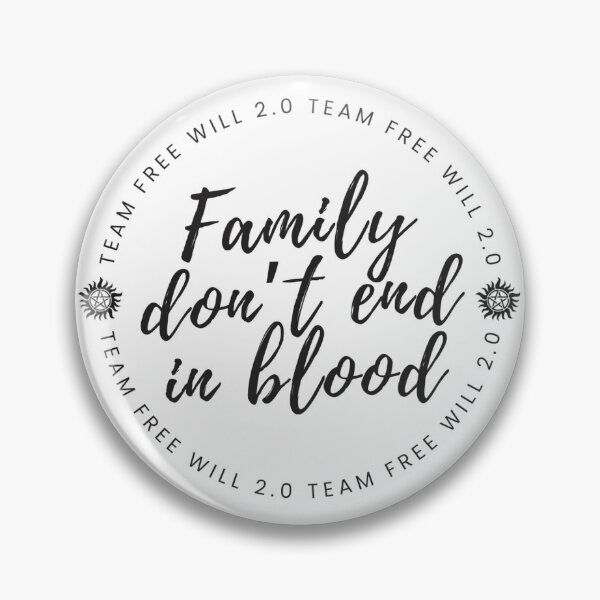 Item preview, Supernatural Team Free Will 2.0 designed and sold by Kellimade.