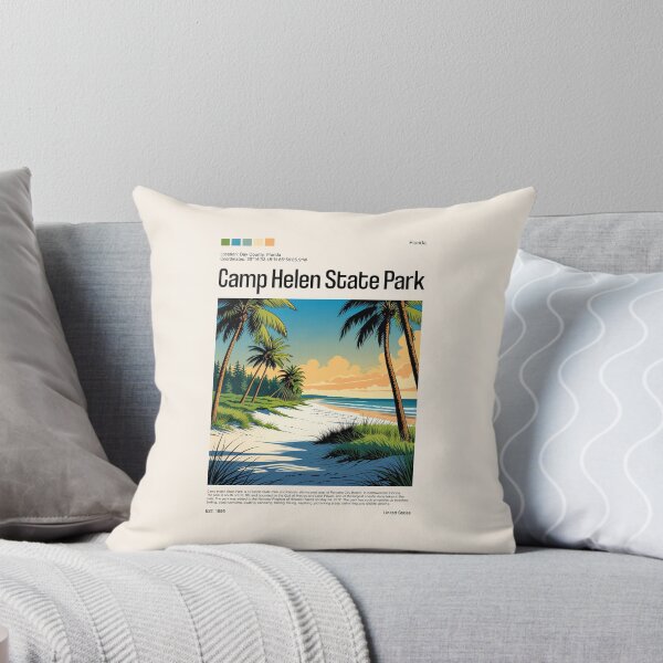 Item preview, Camp Helen State Park Poster (Florida), USA designed and sold by PinkandP.
