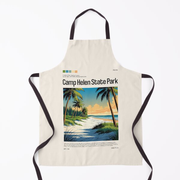 Item preview, Camp Helen State Park Poster (Florida), USA designed and sold by PinkandP.