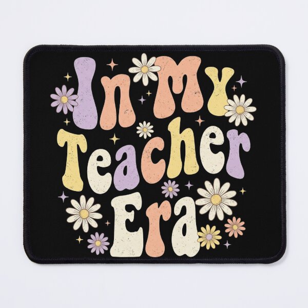 Item preview, In My Teacher Era Retro Groovy Daisy Flowers Back To School designed and sold by TeNovaStudio ⭐⭐⭐⭐⭐.