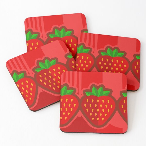 Item preview, Retro Strawberry Pattern designed and sold by chaaval.