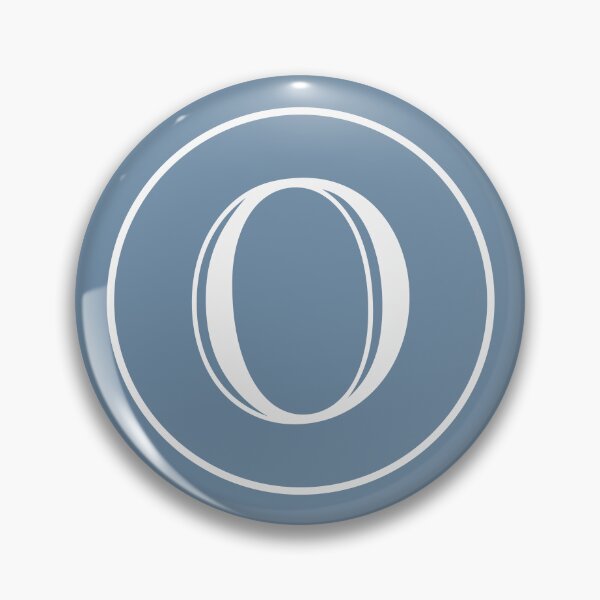 Item preview, Initial Letter O Classic Circle designed and sold by Jeallan Designs.