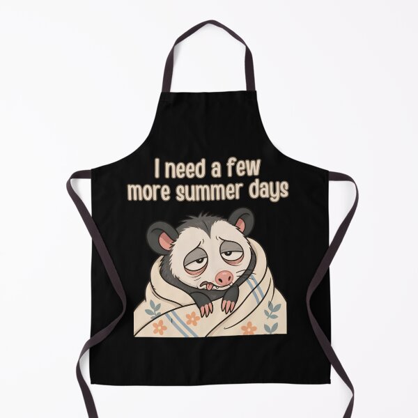 Item preview, I Need a Few More Summer Days Funny Possum designed and sold by T-version.