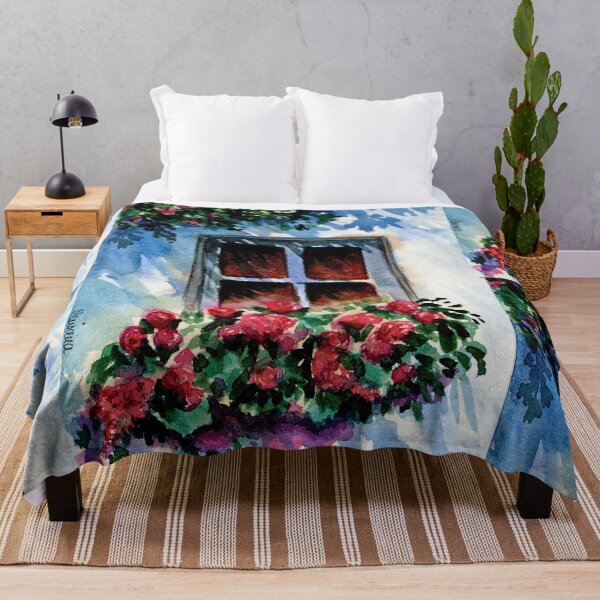 Item preview, The Window That Kept Blooming, Pink Rose Watercolour designed and sold by ArithraStudio.