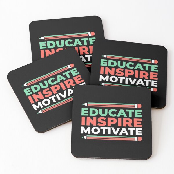 Item preview, Educate Inspire Motivate Teacher Pencils Back To School designed and sold by TeNovaStudio ⭐⭐⭐⭐⭐.