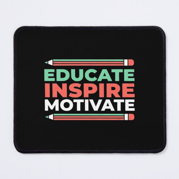 Item preview, Educate Inspire Motivate Teacher Pencils Back To School designed and sold by TeNovaStudio ⭐⭐⭐⭐⭐.