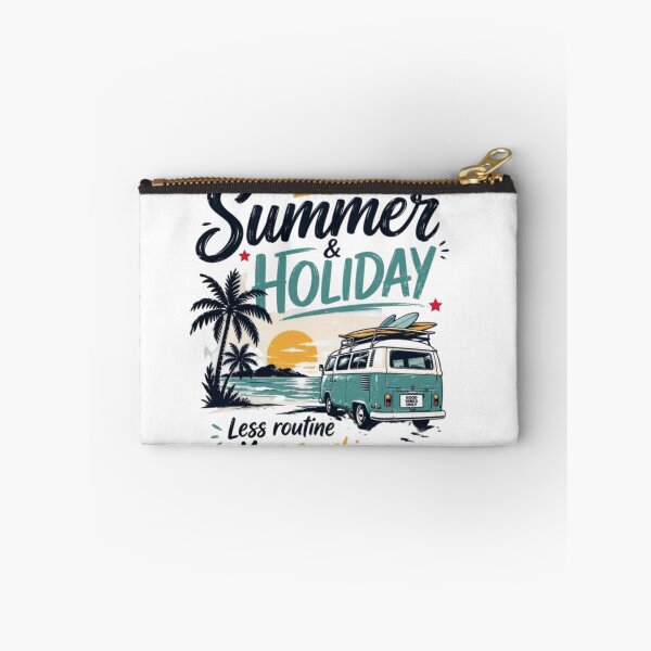 Item preview, Summer Holiday Camper Van Beach Road Trip designed and sold by Salma.Store.