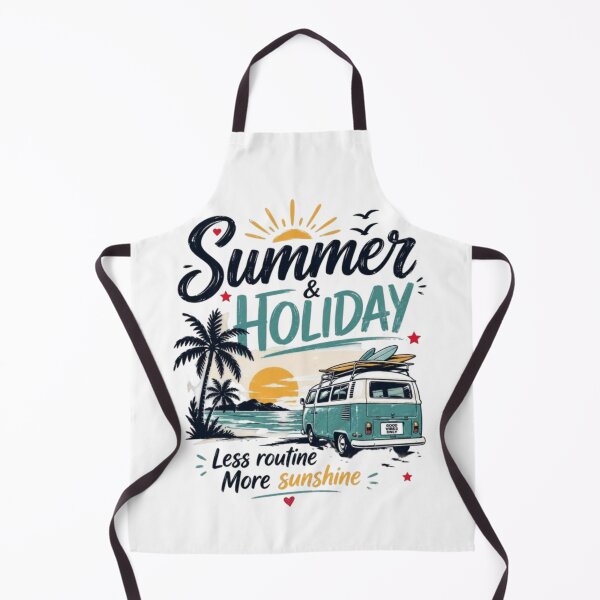 Item preview, Summer Holiday Camper Van Beach Road Trip designed and sold by Salma.Store.