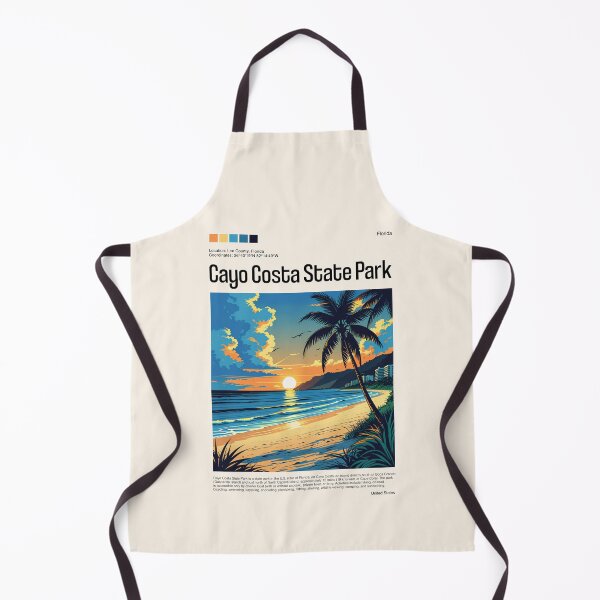 Item preview, Cayo Costa State Park Poster (Florida), USA designed and sold by PinkandP.