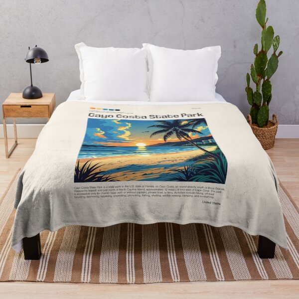 Item preview, Cayo Costa State Park Poster (Florida), USA designed and sold by PinkandP.