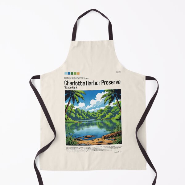 Item preview, Charlotte Harbor Preserve State Park Poster (Florida), USA designed and sold by PinkandP.